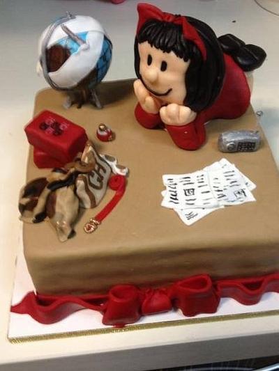 Mafalda madness cake - Cake by Sabrina1975