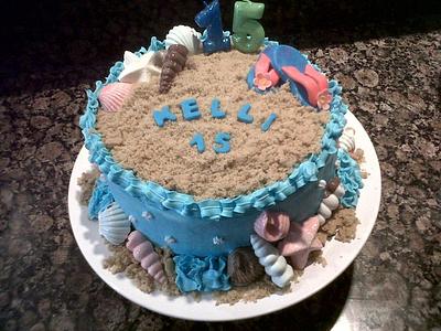 Let's hit the Beach - Cake by Michelle