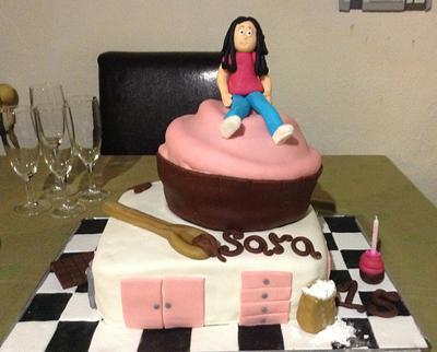 A big cupcake - Cake by ItaBolosDecorados
