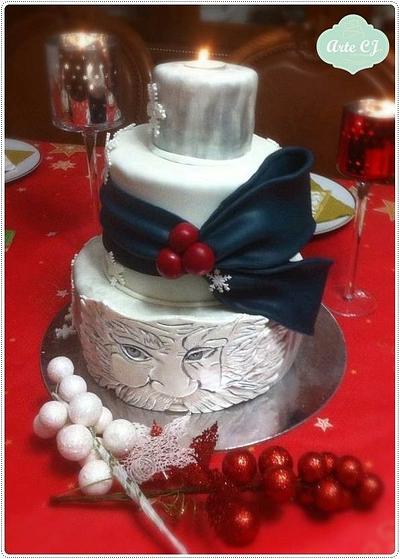 Christmas cake  - Cake by Arte Cj