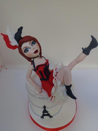 I love Cancan - Cake by torteepasticci
