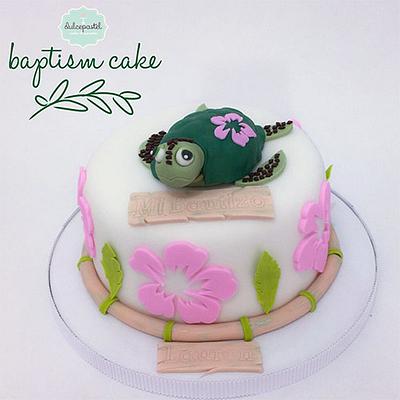 Torta Bautizo en Medellín - Cake by Dulcepastel.com