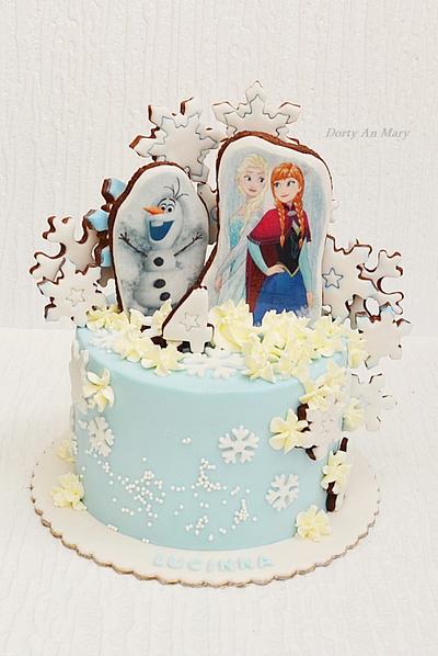 Frozen  - Cake by Cakes by Toni