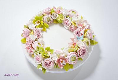 Summer flowers - Cake by Noelias cake