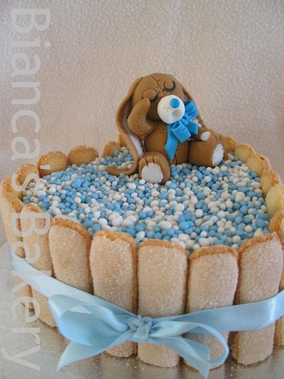 Baby Boy - Cake by Bianca's Bakery