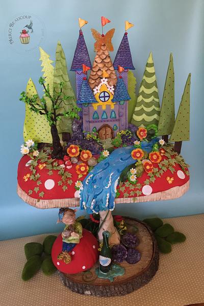 Fantasy Fungi - Cake by Reva Alexander-Hawk