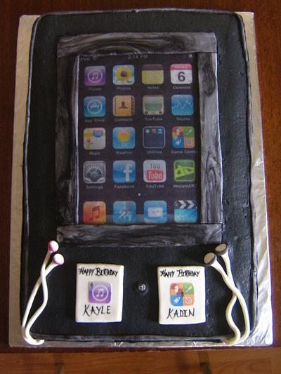 Ipod cake - Cake by CC's Creative Cakes and more...