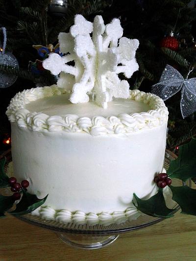Snowflake Star - Cake by Bliss Pastry
