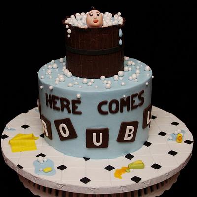 Roya's baby shower - Cake by SweetdesignsbyJesica