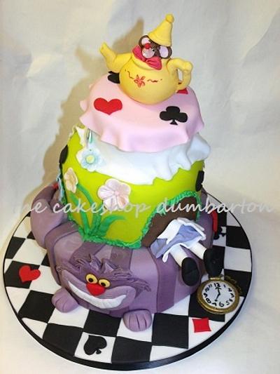 mad hatters tea party - Cake by mjh