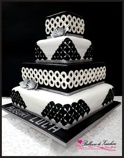 Geometric cake - Cake by Catia guida