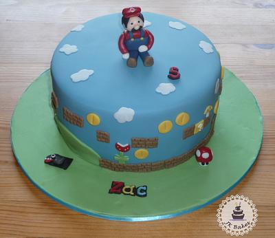 Super Mario - Cake by JKBakes