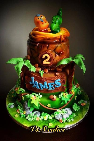 Dino's cake - Cake by V&S cakes