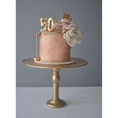 50 years themed cake... - Cake by Caking with love