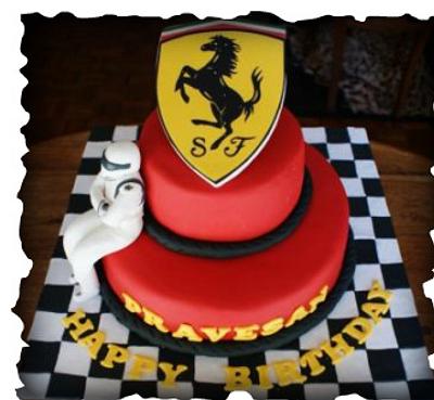 Ferrari cake - Cake by Cakes by Lizelle