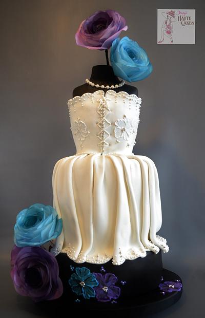 Wedding Dress - Cake by Jenny Kennedy Jenny's Haute Cakes