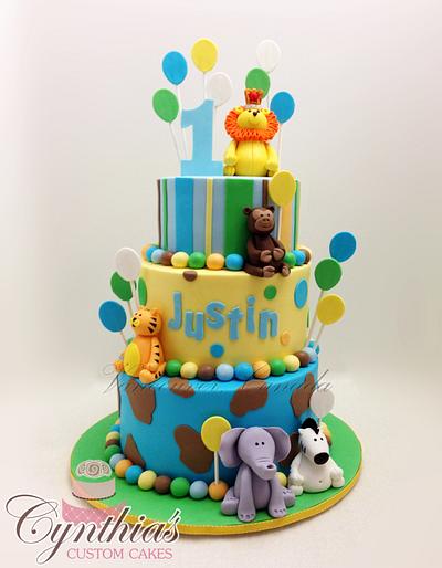 Safari Cake  - Cake by Cynthia Jones