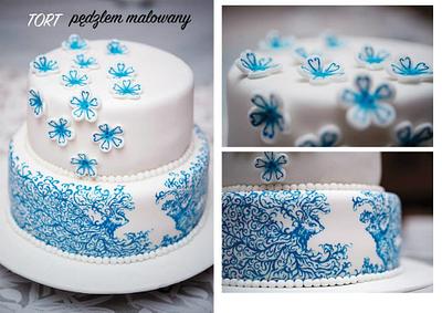 painted cake - Cake by wigur