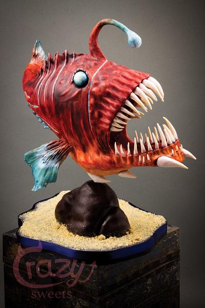 3D Cake "frogfish" - Cake by Crazy Sweets