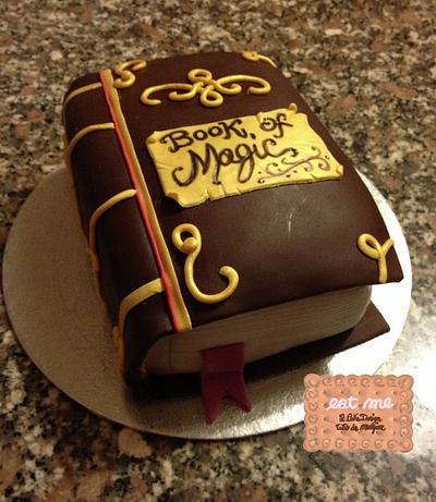 Book of Magic Cake - Cake by Moira
