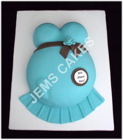 Baby bump - Cake by Cakemaker1965
