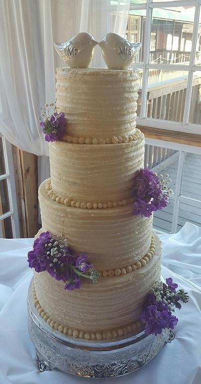 First Wedding Cake - Cake by Hayhay321