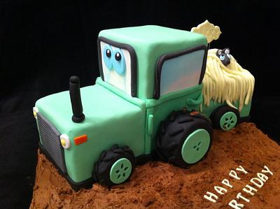 tractor cake - Cake by sasha