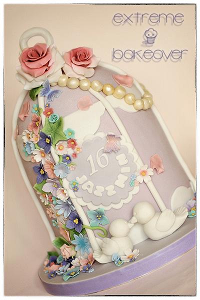 Birdcage cake - Cake by Extreme Bakeover