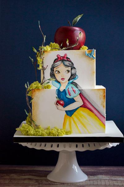 Snow white - Cake by Vanilla & Me