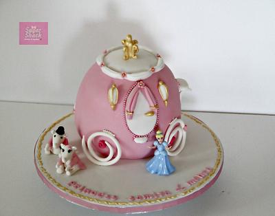 cinderella carriage cake - Cake by shahin