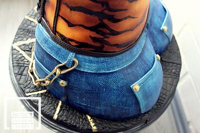 Jeans cake - Cake by Lorita