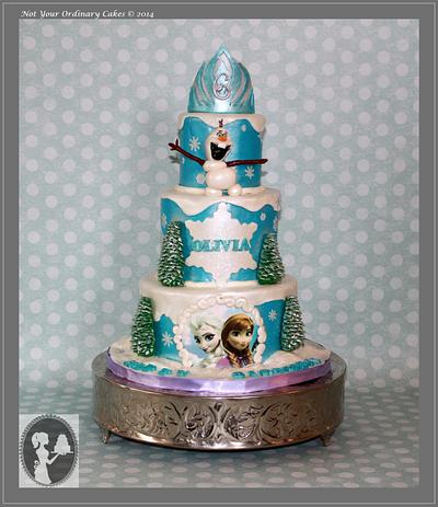 Queen Elsa cake - Cake by Not Your Ordinary Cakes