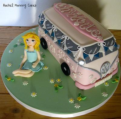 VW Campervan Cake - Cake by Rachel Manning Cakes
