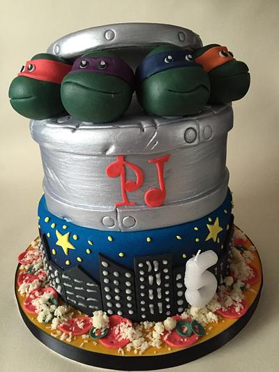 Turtle power!!! - Cake by charmaine cameron