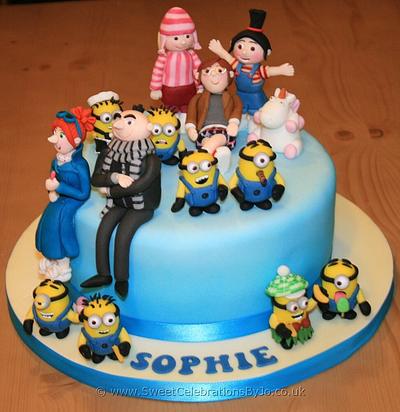 Despicable Me 2 - Cake by sweetcel