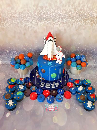 Space candy bar  - Cake by Arty cakes