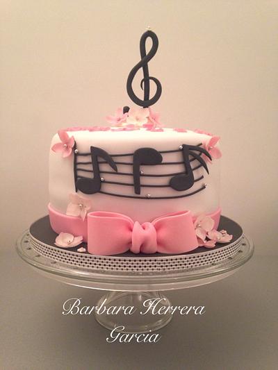 Music Cake - Cake by Barbara Herrera Garcia