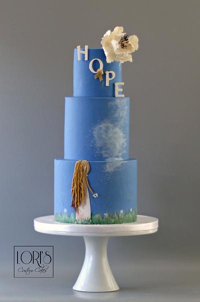 Amore- a heart for childrens collaboration - Cake by Lori Mahoney (Lori's Custom Cakes) 