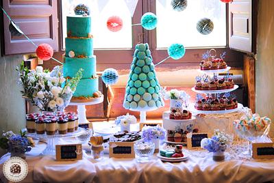 Sailor Dessert Table by Mericakes - Cake by Mericakes