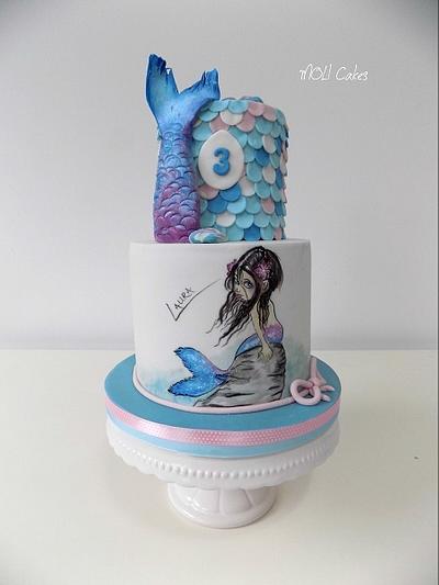 Mermaid  - Cake by MOLI Cakes