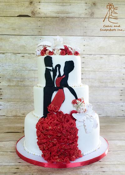 Its all about the dress cake  - Cake by casscny