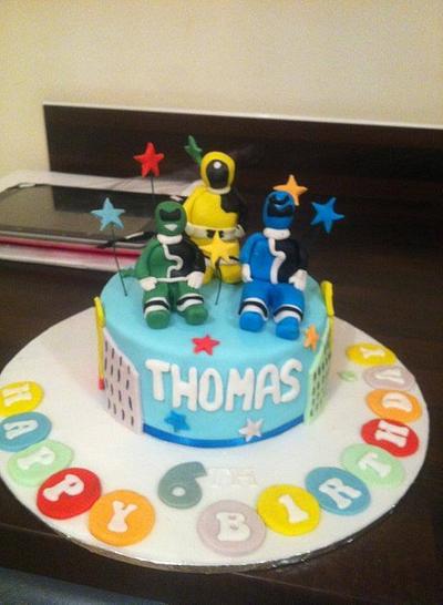 Power Rangers  - Cake by Jodie Taylor