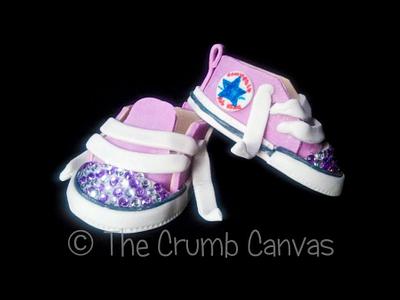 Baby girl converses - Cake by Alexis M