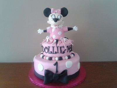 Minnie Mouse Explosion - Cake by Gemma Buxton