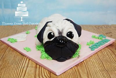 Pug Puppy - Cake by MKBC 