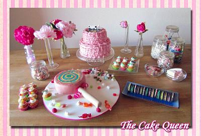 Sweet dessert table!!!! - Cake by Mariana