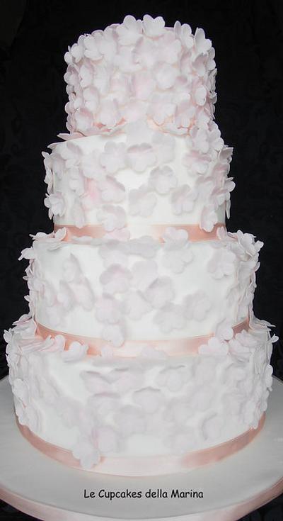 Wedding Cake for Dionea - Cake by Le Cupcakes della Marina