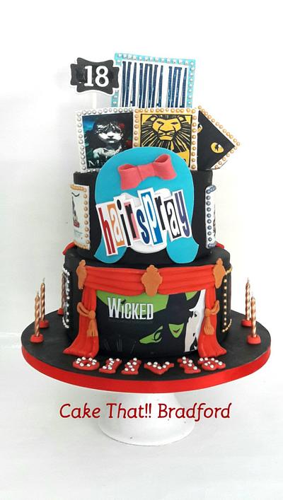 Musical theatre cake - Cake by cake that Bradford
