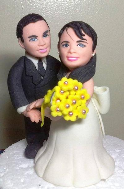 anniversary cake topper - Cake by Fe Palabyab