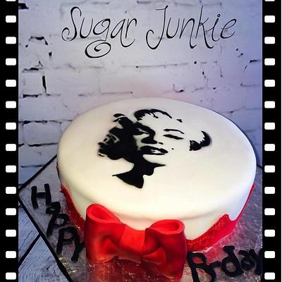 Happy Birthday Marilyn style! - Cake by Sugar Junkie